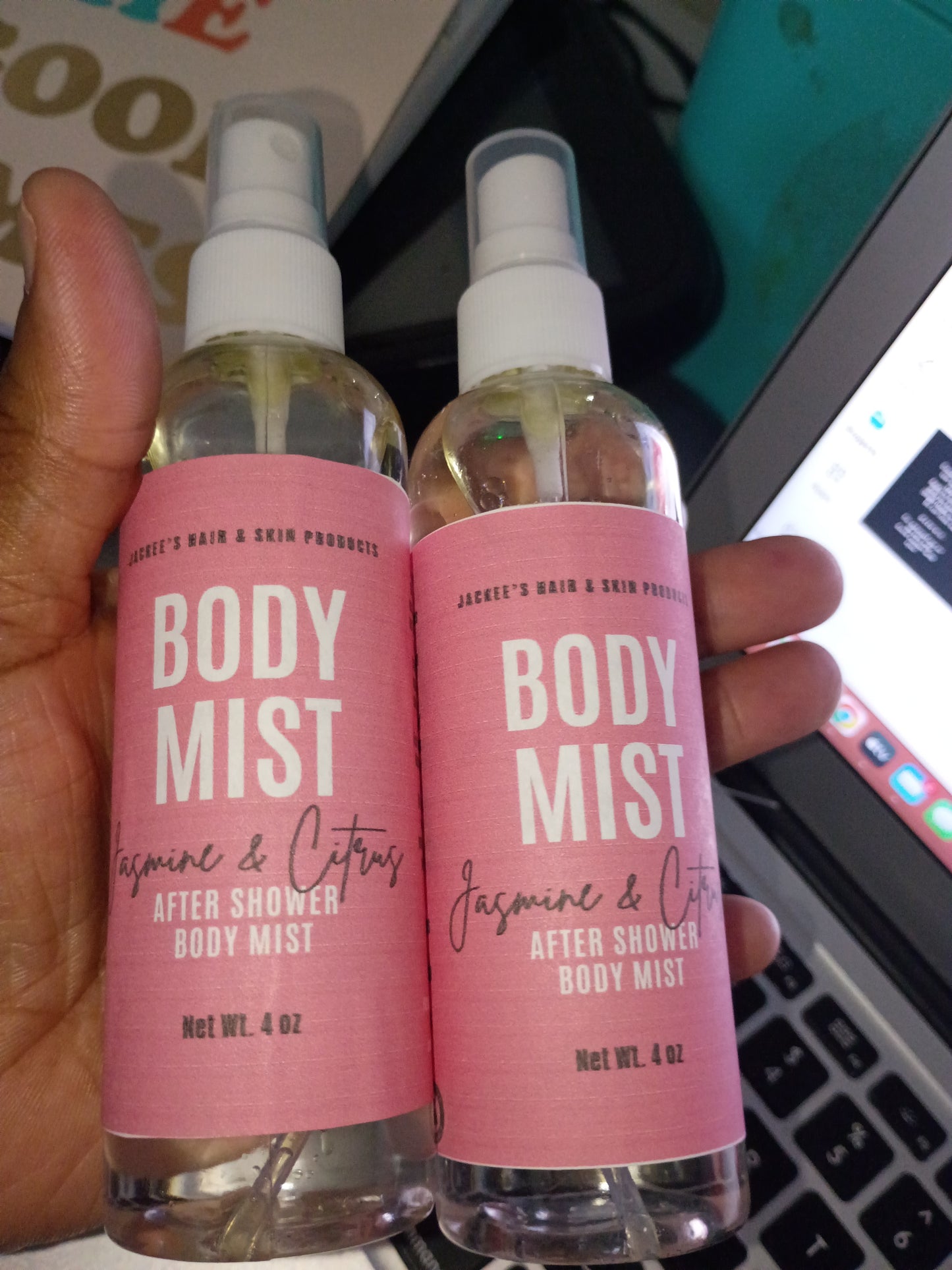 Jasmine & Citrus Body Mist